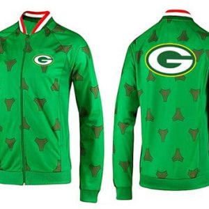 Gorgeous NFL Green Bay Packers Team Logo Jacket Green_2 perfect for game day celebrations
