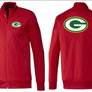 Fantastic NFL Green Bay Packers Team Logo Jacket Red to showcase your team pride