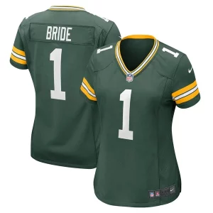 Stunning Number 1 Bride Green Bay Packers Nike Women's Game Jersey   Green to showcase your team pride