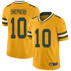 Gorgeous Packers #10 Darrius Shepherd Gold Youth Stitched NFL Limited Inverted Legend  Jersey perfect for game day celebrations