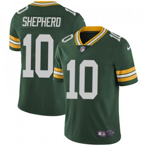 Amazing Packers #10 Darrius Shepherd Green Team Color Youth Stitched NFL Vapor Untouchable Limited Jersey for ultimate sports enthusiasts