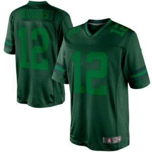 Amazing Packers #12 Aaron Rodgers Green Men's Stitched NFL Drenched Limited Jersey for ultimate sports enthusiasts