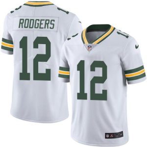 Fantastic Packers #12 Aaron Rodgers White Youth Stitched NFL Vapor Untouchable Limited Jersey to stand out at the stadium