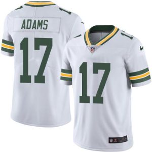 Fantastic Packers #17 Davante Adams White Men's Stitched NFL Vapor Untouchable Limited Jersey for die hard Packers fans