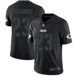 Unique Packers #23 Jaire Alexander Black Men's Stitched NFL Limited Rush Impact Jersey to showcase your team pride
