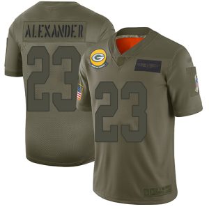 Fantastic Packers #23 Jaire Alexander Camo Youth Stitched NFL Limited 2019 Salute to Service Jersey to stand out at the stadium