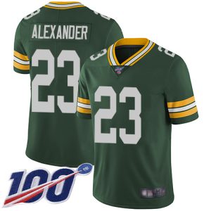 Fantastic Packers #23 Jaire Alexander Green Team Color Youth Stitched NFL 100th Season Vapor Limited Jersey for die hard Packers fans