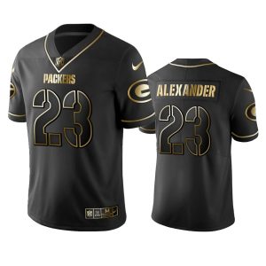 Unique Packers #23 Jaire Alexander Men's Stitched NFL Vapor Untouchable Limited Black Golden Jersey for ultimate sports enthusiasts