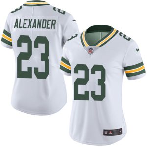 Unique Packers #23 Jaire Alexander White Women's Stitched NFL Vapor Untouchable Limited Jersey to showcase your team pride