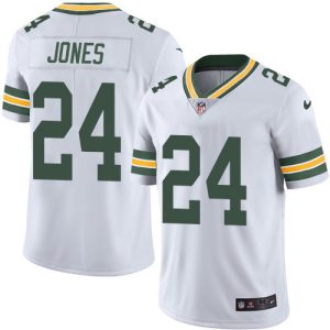 Fantastic Packers #24 Josh Jones White Youth Stitched NFL Vapor Untouchable Limited Jersey to showcase your team pride
