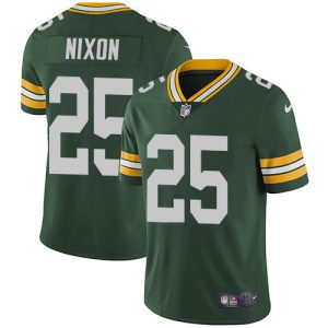 Fantastic Packers #25 Keisean Nixon Green Team Color Men's Stitched NFL Vapor Untouchable Limited Jersey to stand out at the stadium