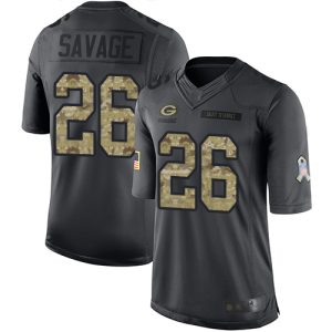 Amazing Packers #26 Darnell Savage Black Youth Stitched NFL Limited 2016 Salute to Service Jersey for ultimate sports enthusiasts
