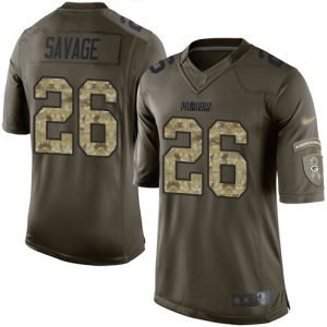 Gorgeous Packers #26 Darnell Savage Green Youth Stitched NFL Limited 2015 Salute to Service Jersey to showcase your team pride