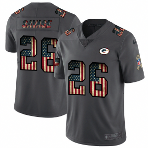 Gorgeous Packers #26 Darnell Savage Jr. 2018 Salute To Service Retro USA Flag Limited NFL Jersey a must have addition to your collection