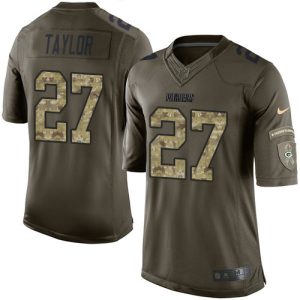 Fantastic Packers #27 Patrick Taylor Green Men's Stitched NFL Limited 2015 Salute to Service Jersey for die hard Packers fans