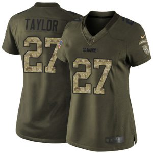 Amazing Packers #27 Patrick Taylor Green Women's Stitched NFL Limited 2015 Salute to Service Jersey to stand out at the stadium
