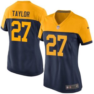 Gorgeous Packers #27 Patrick Taylor Navy Blue Alternate Women's Stitched NFL Vapor Untouchable Limited Jersey to stand out at the stadium