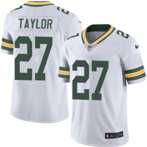 Amazing Packers #27 Patrick Taylor White Men's Stitched NFL Vapor Untouchable Limited Jersey perfect for game day celebrations