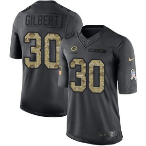 Unique Packers #30 Zyon Gilbert Black Youth Stitched NFL Limited 2016 Salute to Service Jersey a must have addition to your collection