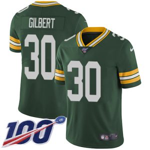 Fantastic Packers #30 Zyon Gilbert Green Team Color Youth Stitched NFL 100th Season Vapor Untouchable Limited Jersey for die hard Packers fans