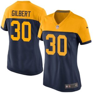 Terrific Packers #30 Zyon Gilbert Navy Blue Alternate Women's Stitched NFL Vapor Untouchable Limited Jersey to stand out at the stadium