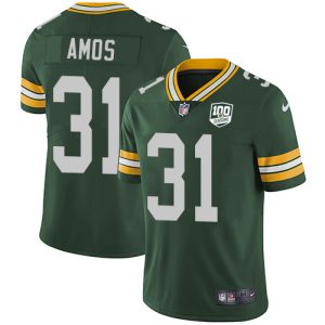 Fantastic Packers #31 Adrian Amos Green Team Color Men's 100th Season Stitched NFL Vapor Untouchable Limited Jersey perfect for game day celebrations