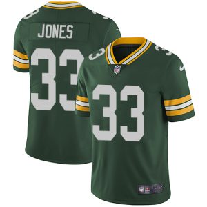 Amazing Packers #33 Aaron Jones Green Team Color Men's Stitched NFL Vapor Untouchable Limited Jersey for ultimate sports enthusiasts