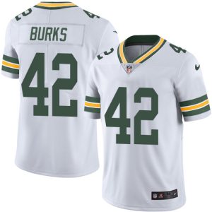 Fantastic Packers #42 Oren Burks White Men's Stitched NFL Vapor Untouchable Limited Jersey perfect for game day celebrations