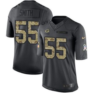 Unique Packers #55 Za'Darius Smith Black Men's Stitched NFL Limited 2016 Salute To Service Jersey for die hard Packers fans