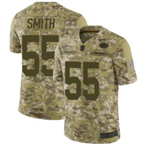 Outstanding Packers #55 Za'Darius Smith Camo Youth Stitched NFL Limited 2018 Salute to Service Jersey to stand out at the stadium
