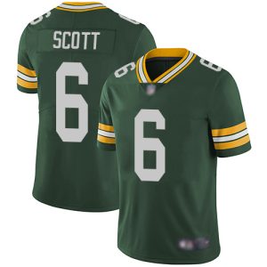 Fantastic Packers #6 JK Scott Green Team Color Men's Stitched NFL Vapor Untouchable Limited Jersey perfect for game day celebrations