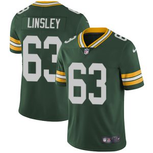 Outstanding Packers #63 Corey Linsley Green Team Color Men's Stitched NFL Vapor Untouchable Limited Jersey a must have addition to your collection