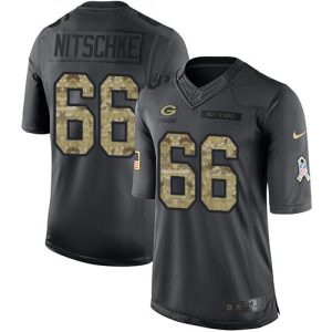 Stunning Packers #66 Ray Nitschke Black Youth Stitched NFL Limited 2016 Salute to Service Jersey to showcase your team pride