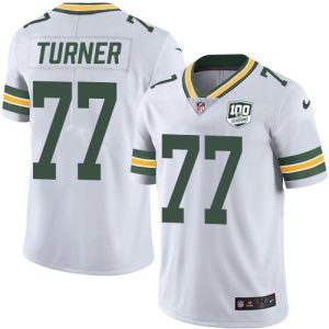 Unique Packers #77 Billy Turner White Youth 100th Season Stitched NFL Vapor Untouchable Limited Jersey to stand out at the stadium