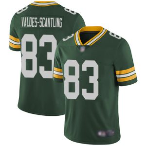 Fantastic Packers #83 Marquez Valdes Scantling Green Team Color Youth Stitched NFL Vapor Untouchable Limited Jersey perfect for game day celebrations