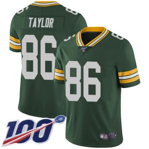 Fantastic Packers #86 Malik Taylor Green Team Color Youth Stitched NFL 100th Season Vapor Untouchable Limited Jersey for ultimate sports enthusiasts