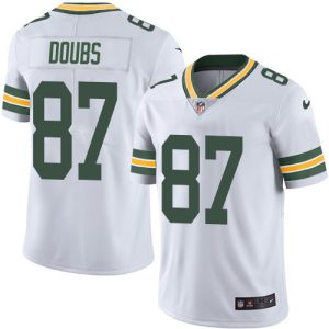 Impressive Packers #87 Romeo Doubs White Youth Stitched NFL Vapor Untouchable Limited Jersey for ultimate sports enthusiasts