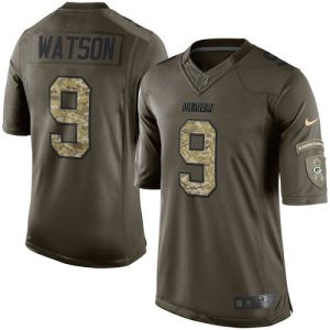 Unique Packers #9 Christian Watson Green Men's Stitched NFL Limited 2015 Salute to Service Jersey for ultimate sports enthusiasts