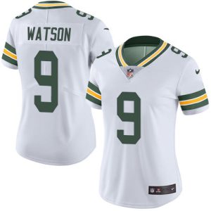 Unique Packers #9 Christian Watson White Women's Stitched NFL Vapor Untouchable Limited Jersey for ultimate sports enthusiasts