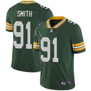 Fantastic Packers #91 Preston Smith Green Team Color Men's Stitched NFL Vapor Untouchable Limited Jersey to stand out at the stadium