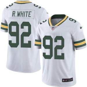 Unique Packers #92 Reggie White White Men's Stitched NFL Vapor Untouchable Limited Jersey a must have addition to your collection