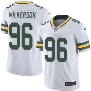 Amazing Packers #96 Muhammad Wilkerson White Men's Stitched NFL Vapor Untouchable Limited Jersey to showcase your team pride