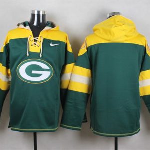 Stunning Packers Blank Green Player Pullover NFL Hoodie perfect for game day celebrations