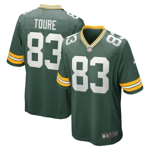 Stunning Samori Toure Green Bay Packers Nike Game Player Jersey   Green perfect for game day celebrations