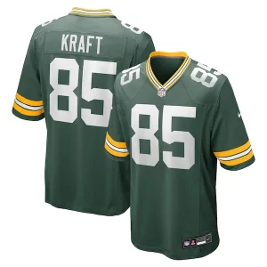 Stunning Tucker Kraft Green Bay Packers Nike Game Jersey   Green a must have addition to your collection