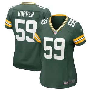 Fantastic Ty'Ron Hopper Green Bay Packers Nike Women's Game Jersey   Green to showcase your team pride