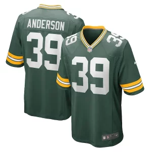 Unique Zayne Anderson Green Bay Packers Nike Team Game Jersey   Green for ultimate sports enthusiasts