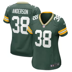 Amazing Zayne Anderson Green Bay Packers Nike Women's Team Game Jersey   Green to showcase your team pride