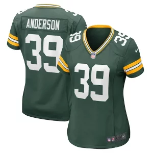 Terrific Zayne Anderson Green Bay Packers Nike Women's Team Game Jersey   Green to showcase your team pride